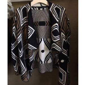 Poncho Cardigan
